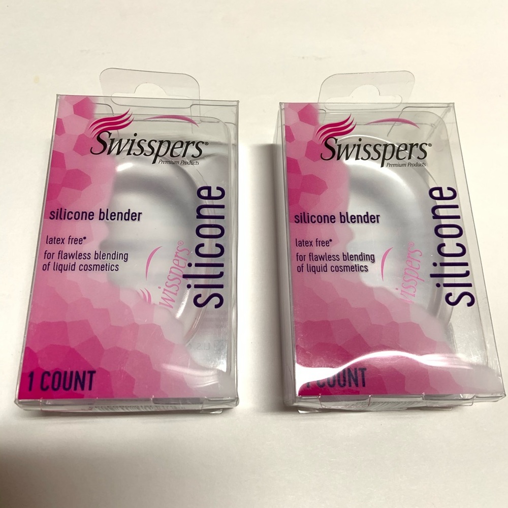 2 Swisspers Premium Silicone Blender Makeup Beauty